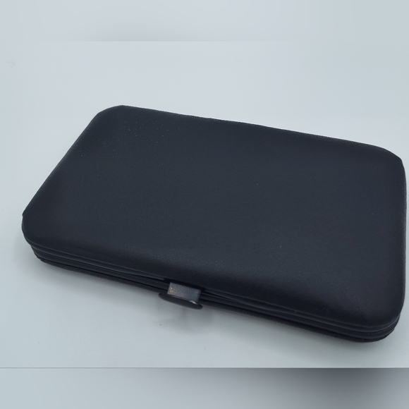 CHANEL Beauté Grooming Manicure Travel Set Black Stainless Steel Tools Case - Picture 3 of 7